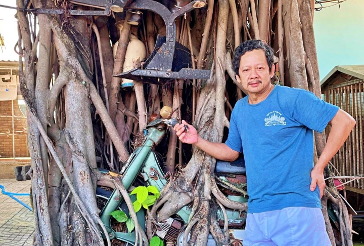 'Báu vật' trong rễ cây si ở Bình Dương, nhiều người sẵn sàng trả tiền tỷ - 2