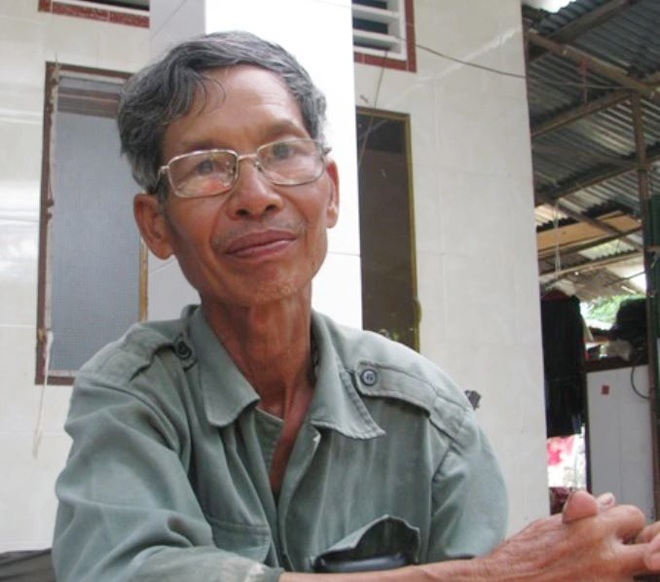  
Chân dung ông Trần Văn Xiêm, người phụ hồ trúng số 3 tỷ ở Tiền Giang. (Ảnh: Người Đưa Tin)