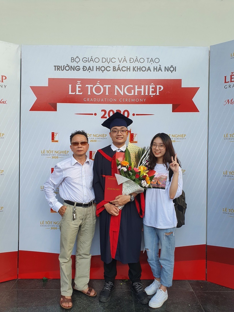 Từ học lực yếu, nam sinh “bứt phá” tốt nghiệp bằng giỏi Đại học Bách khoa Hà Nội - Ảnh 2.